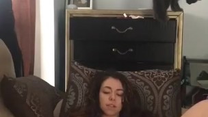 Little stepcousin masturbating