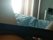 Phone clip: Incredibly wet pussy. Soaking panties and moans. Real orgasm! 14/16
