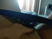 Phone clip: Incredibly wet pussy. Soaking panties and moans. Real orgasm! 4/16