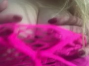 Carlycurvy lingerie haul on her fishnet dresses 3/16