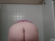 BBW dancing for her master
