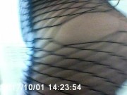 Black BBW MILF Nude at Local Public Laundry Mat Washing Clothes Cami Creams 4/16