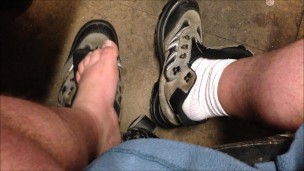 my feet thro the day