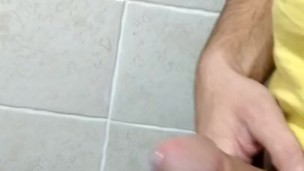 Jerking off while my gf is in the next room