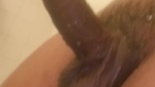 Rock Hard BBC in the shower