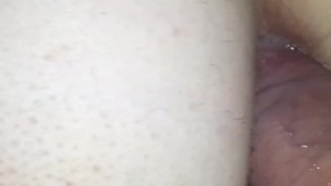 First time anal, he cums in my tight ass while I cum too!