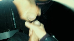 Outdoor jerking with my step brother