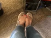 Feet at work