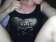 Pretty blonde on big dick 14/16