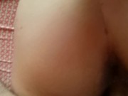 Fucking this tiny hole and shooting massive load on ass 12/16