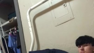 Barely Legal 19 y-o Frat Boy Solo