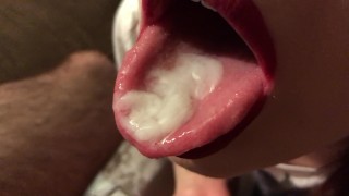 Close-up blowjob cum gratis Fat Pussy Porn video
