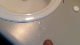 Edging cumshot solo