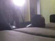 Behind the scenes of Deier Desires filming process with Maya $mith 16/16