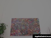 Curvy Ladies Angelina Castro & Sofia Rose Fuck & Suck! 1/16