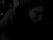 ThroatGoat bbw succlent slut gags and praise's black cock 15/16