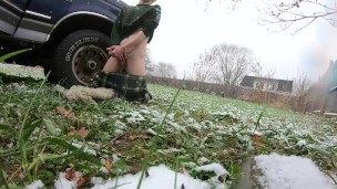 Cold Dicks Get Hard Too (www.Flint-Wolf.com)