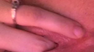 Soaked from my cum