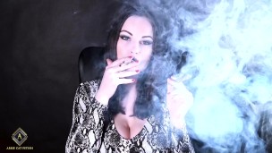 Black Djarum Challenge (www.abbiecatfetish.com)