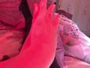 Rubbing my foot