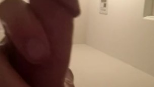 Rion Jerks Off In The Shower Huge Load