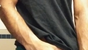 Mall Restroom Jerk Off