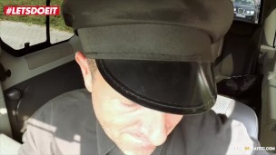 CABBIE ENJOYS HIS FANTASY FUCK WITH ASIAN TEEN #Letsdoeit
