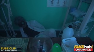 FAKEhub Originals Mad Scientist creates cute tiny petite girl with big ass