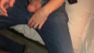 Bi Guy lets Me Watch him Jerk in the Dorm