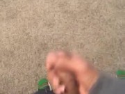 Playing wit my dick just a lil tease