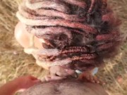 Meeting with Jenny Young. Blowjob in the Jungle. 11/16