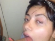 Watch me make daddy cum at his friends house 2/16