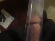 Walking Around with a Penis Pump attached!