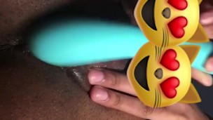 Can’t Get Enough: Teen Pussy CREAMS While Masturbating w/ Vibrator