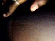 Creamy black teenage pussy