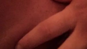 Bbw playing with pussy