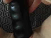 Dildo insertion - Screenshot 15 of 16 - Huge Dildo