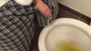 POV Morning Uncut & Pierced Piss!! ...Shakey shity shoot.. Sorry