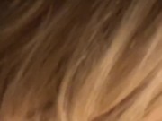 “ WHITE GIRL DEEP THROATING DICK AND CHOKING ON IT “