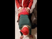 Santa's old pig, has a quickie before leaving the presents..XXXMAS 10/16