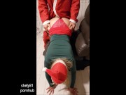 Santa's old pig, has a quickie before leaving the presents..XXXMAS 16/16