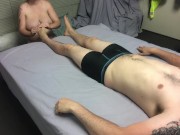 GF Massage Gets Steamy MASSAGE2018 - (full 31min video available for fans!) - LunaLaney 2/16