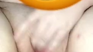 Rubbing my yummy pussy