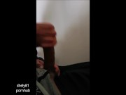 explosion ,a few seconds his expert hand squeezed my cock ,premature cum 2/16