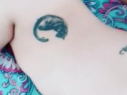 Relaxing and masturbating