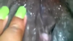 My Very 1st Video - Playing N My Creamy Pussy
