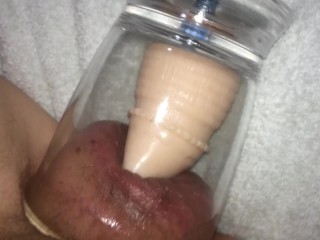 ass pump with dildo