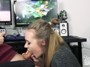 Gaming and sucking - Day 3 BJ week - Miss Banana 2/16