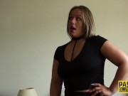 Milf sub on leash wam