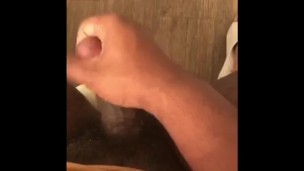 Jacking off for a lil freak